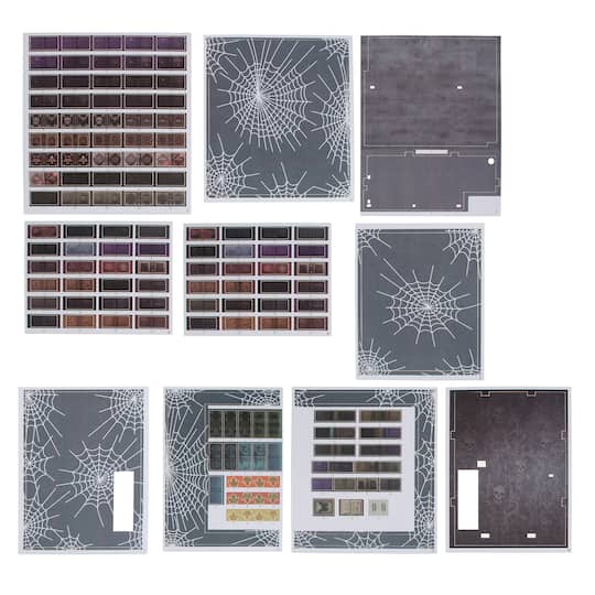 Haunted Library DIY Lighted Diorama Kit by Make Market®